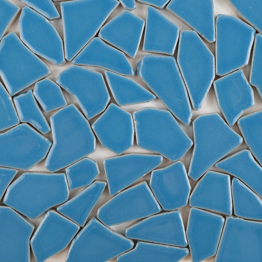 Ceramiczne puzzle białe