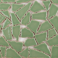 Ceramiczne puzzle białe
