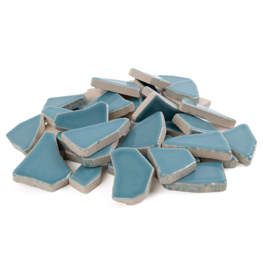 Ceramiczne puzzle białe