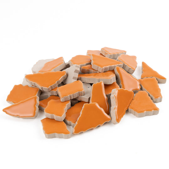 Ceramiczne puzzle białe