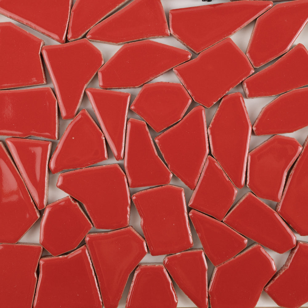 Ceramiczne puzzle białe