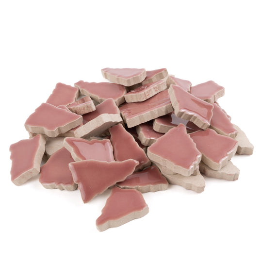 Ceramiczne puzzle białe