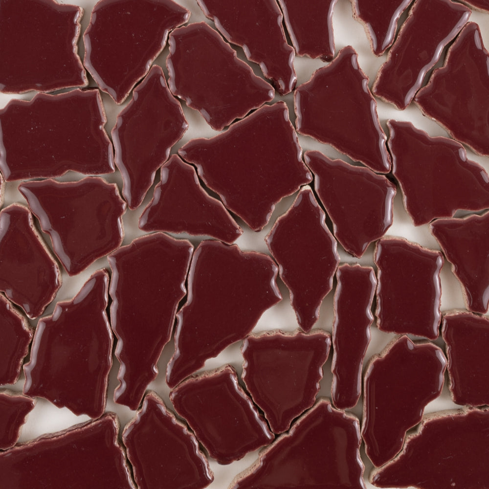 Ceramiczne puzzle białe