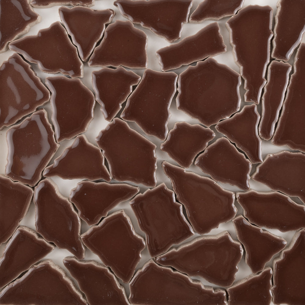 Ceramiczne puzzle białe