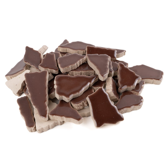 Ceramiczne puzzle białe