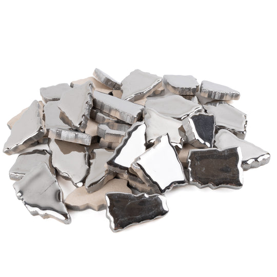 Ceramiczne puzzle białe