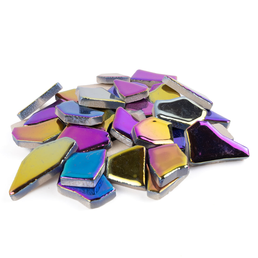 Ceramiczne puzzle białe