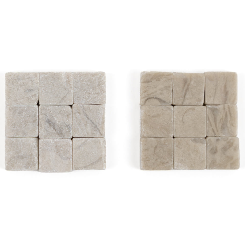Marble 10x10mm  Lunan Travertine