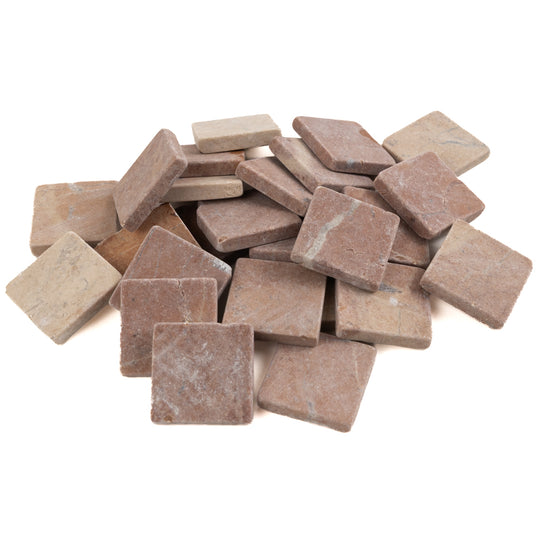 Marble 20x20mm  Rosso Verona