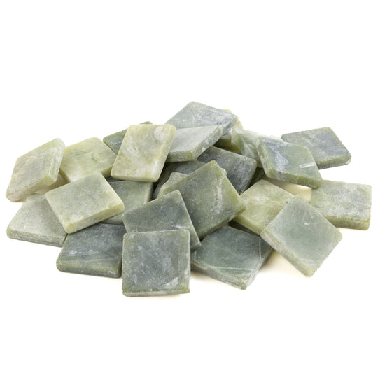 Marble 20x20mm  Emerald Green