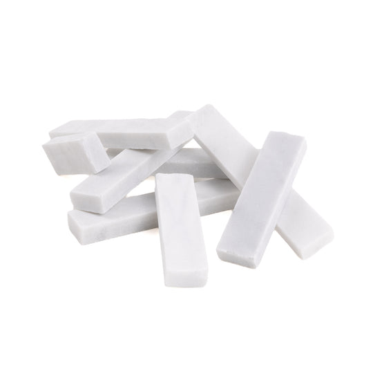 Marmurowe pręty XL Bianco Carrara