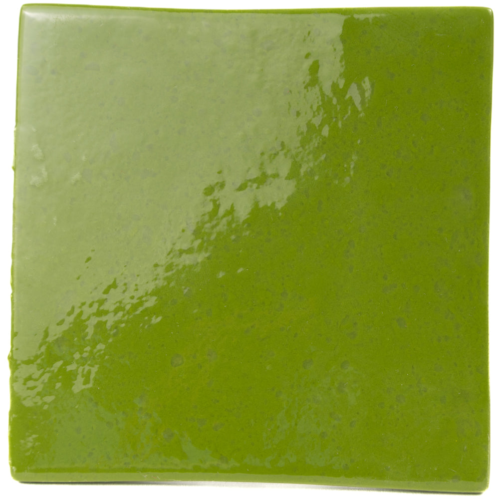 Packshot Morasutti Smalti mosaic tile – green – 11.5 x 11.5 cm