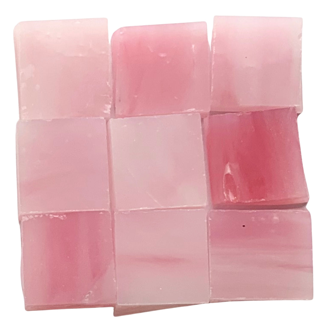 Glacier Tiffany Glass Mosaic 15mm Rose
