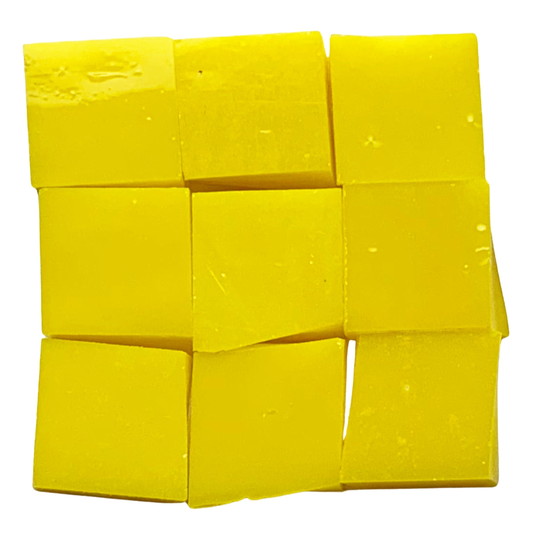 Glacier Tiffany Glass Mosaic 15mm Sunny Yellow