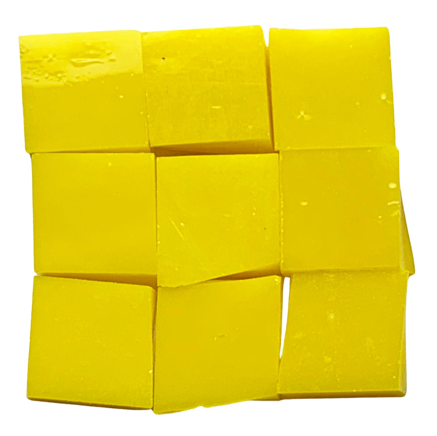 Glacier Tiffany Glass Mosaic 15mm Sunny Yellow