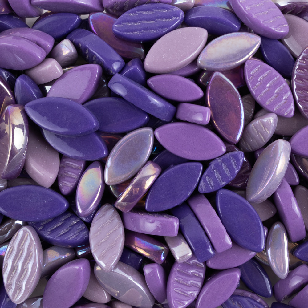 Pétales Ottoman Violet Mélange