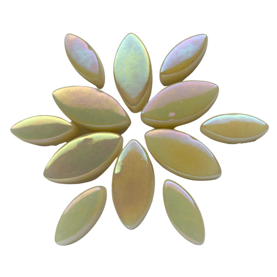 Ottoman Płatki Kwiatów Perłowo Alabaster