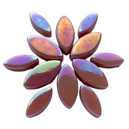 Ottoman Płatki Kwiatów Perłowo Wiśnia