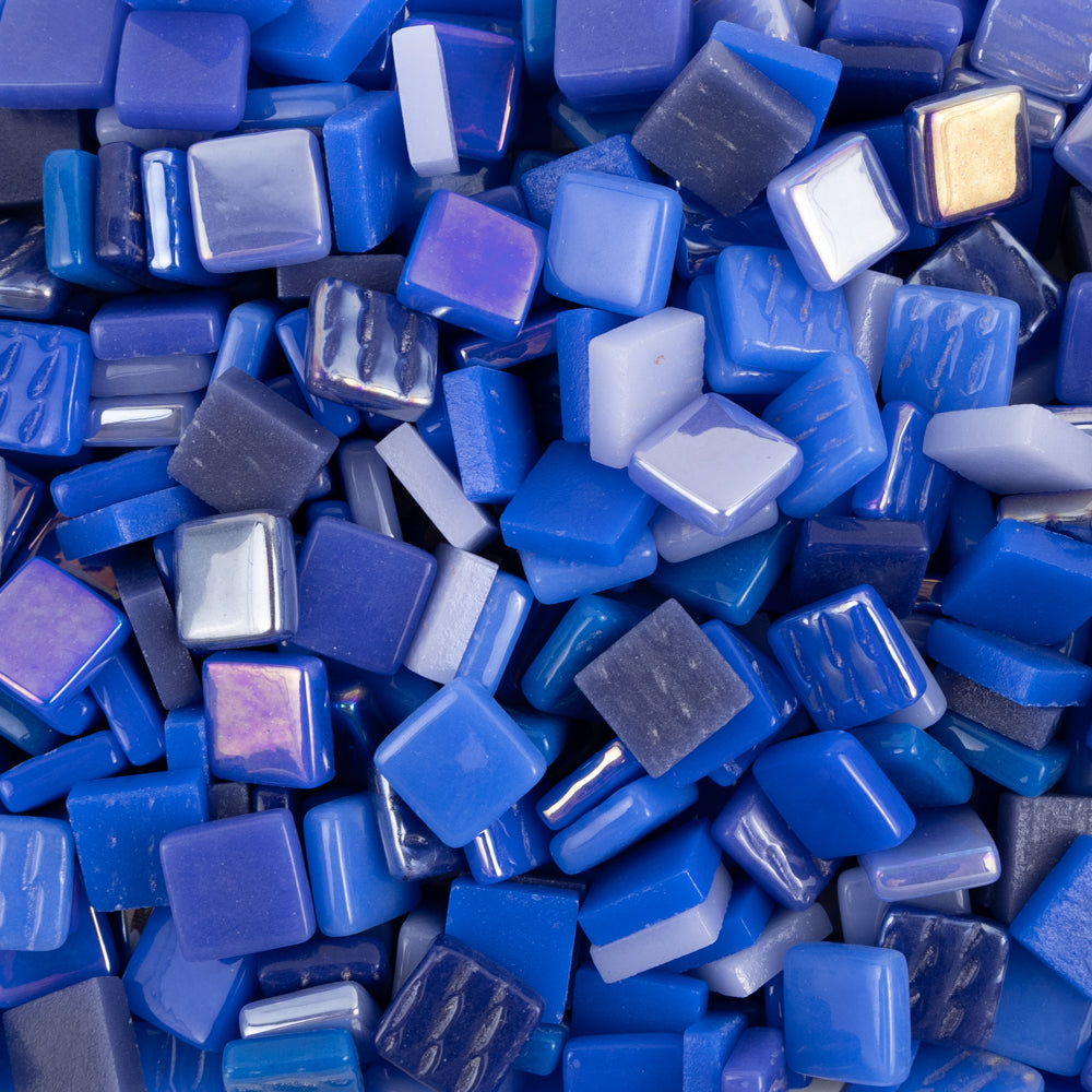 Ottoman 12mm Blau Mix