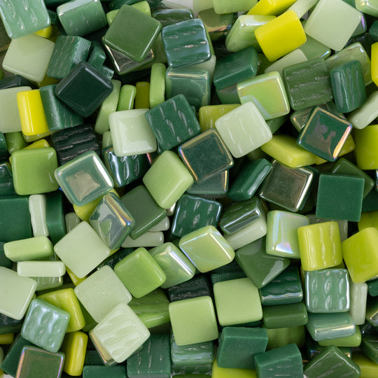 Ottoman 12mm Green Mix