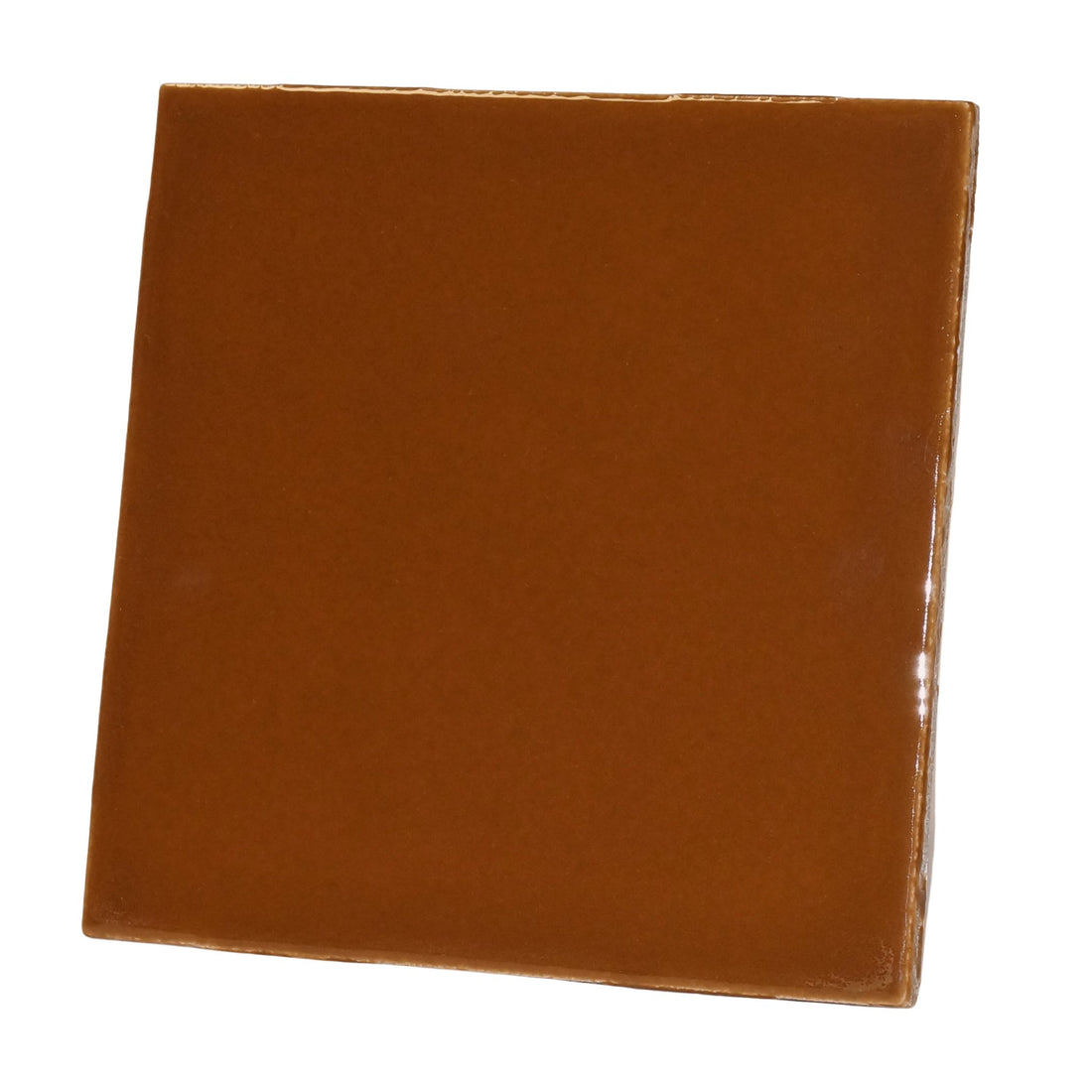 Płytka porcelanowa brązowa 10cm