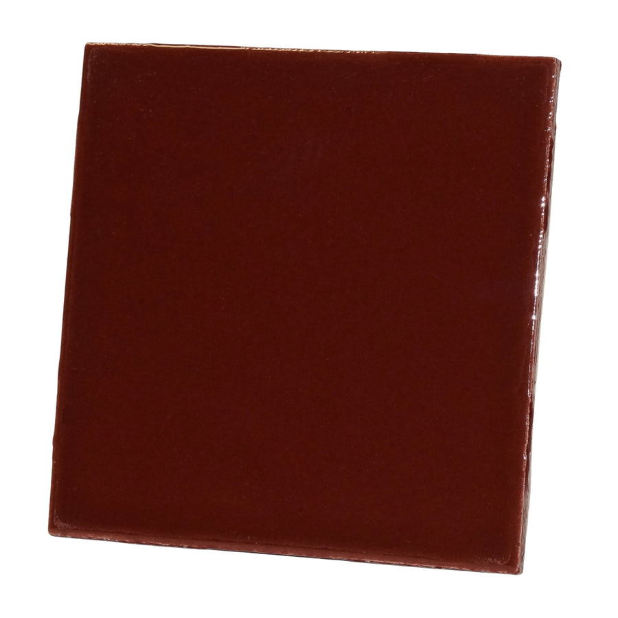 Płytka porcelanowa ciemnobrązowa 10cm