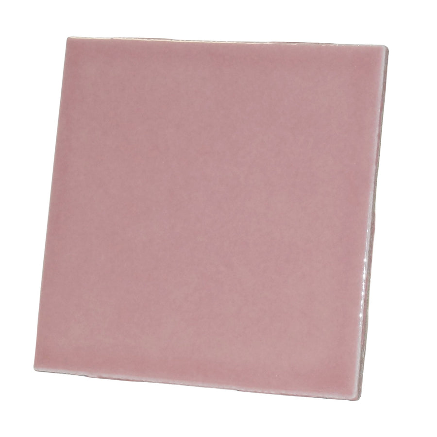 Różowa płytka porcelanowa 10cm