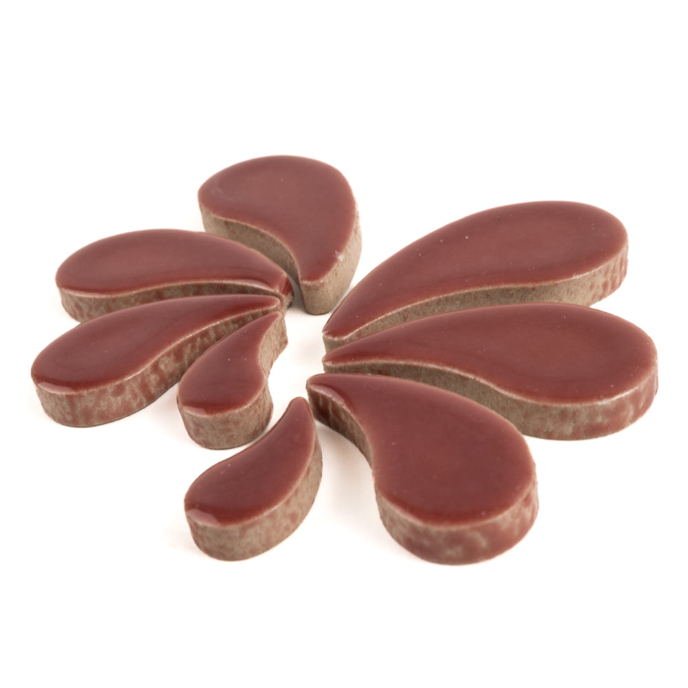 Kropla deszczu Ciemny mauve