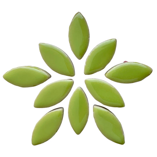 Ceramic Petals 25mm Kiwi