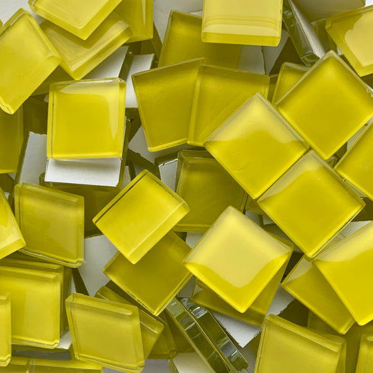 Pâte De Verre Cristal Jaune Citron