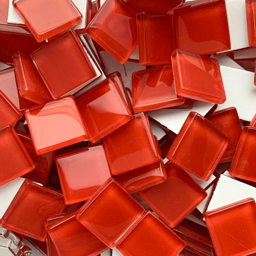 Pâte De Verre Cristal Rouge