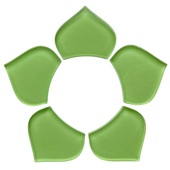 Średnia łuska rybia świeża zieleń