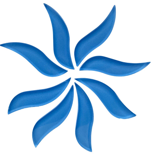 Falujące Płatki Kwiatów Jasnoniebieskie