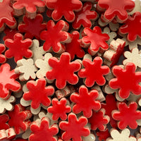 Charms Kwiaty Czerwone