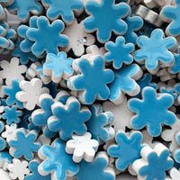 Charms Kwiaty Niebieskie