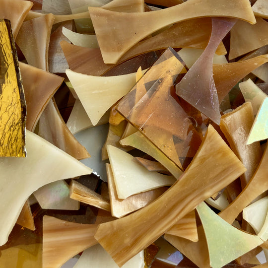 Crazy Paving   Amber Mix