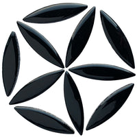 Ellipse de Céramique  Noir