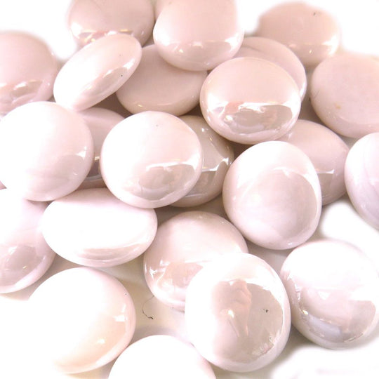 Glass Nuggets 16-20mm  Opal Pink
