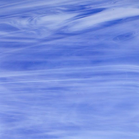 Płyta szklana w połowie niebieski w paski