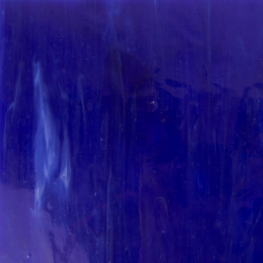 Plaque de Verre Bleu Blanchi