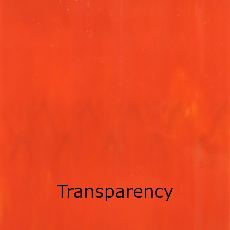 Glass Plate Orange