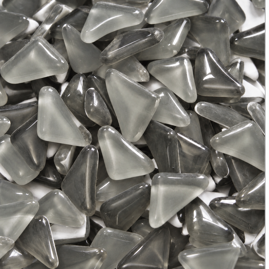 Glaspuzzels Lichtgrijs