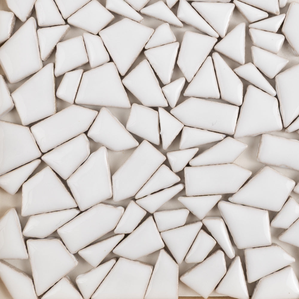 Mini Ceramiczne Puzzle Biały