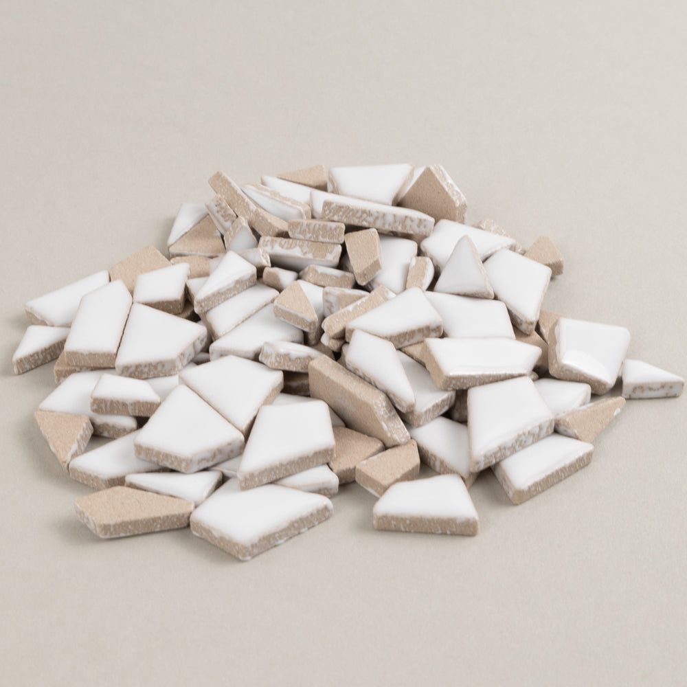 Mini Ceramiczne Puzzle Biały