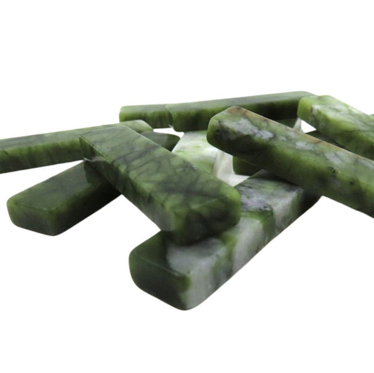 Marmurowe pręty jabłkowo-zielone
