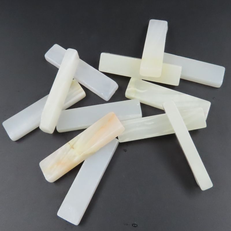 Baguettes en marbre Jade Royale 