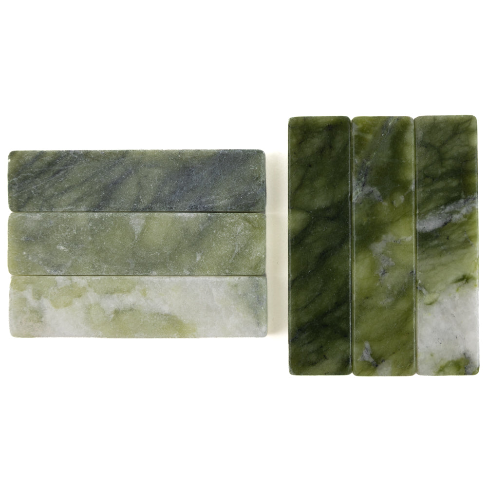 Baguettes en marbre Vert Pomme