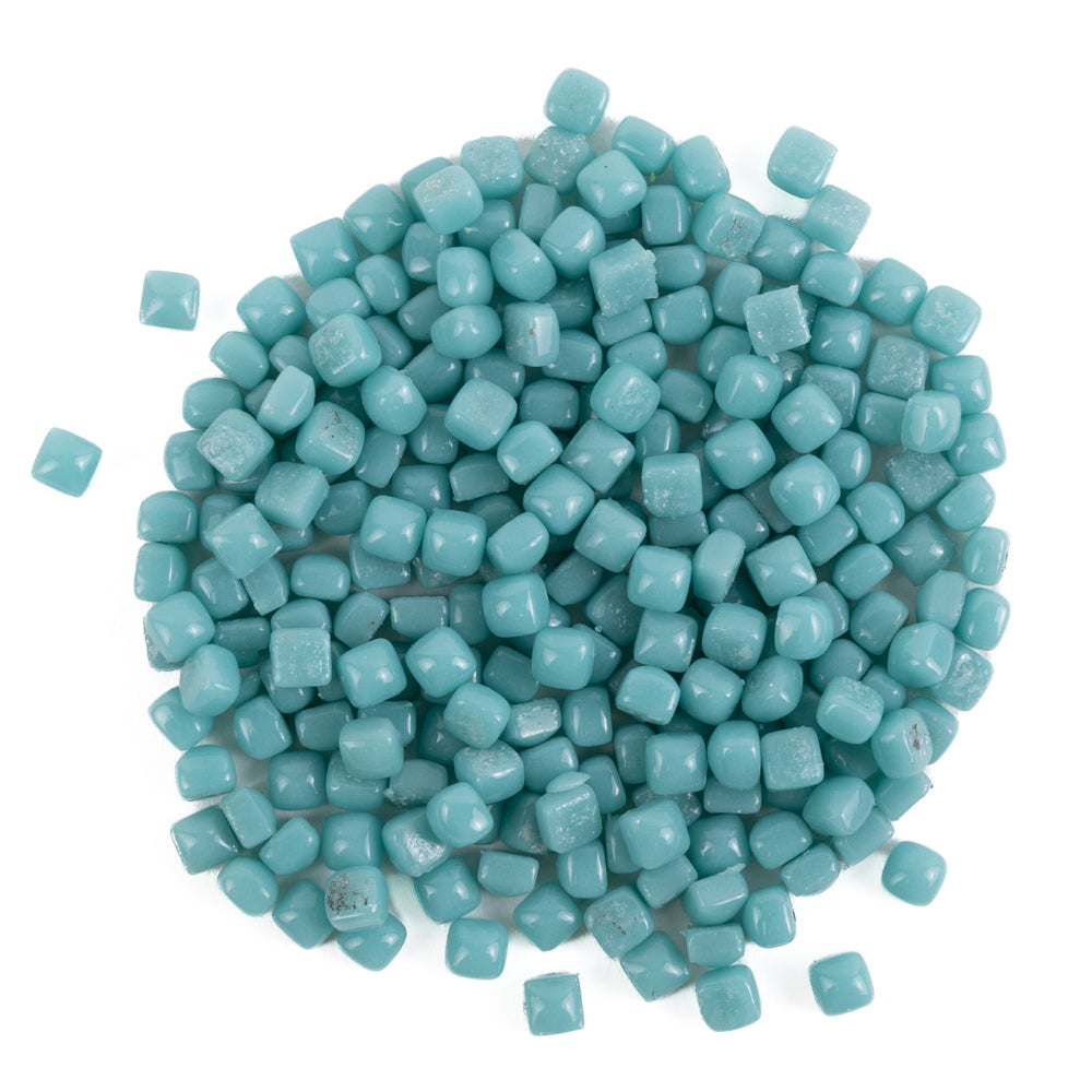 Mikro Glasmosaik 4,8mm Cyan