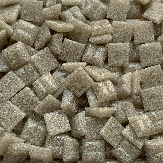 Glasmosaik 10mm Isvit (lös) 