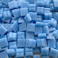 Glasmosaik 10mm  Eisweiß (lose)